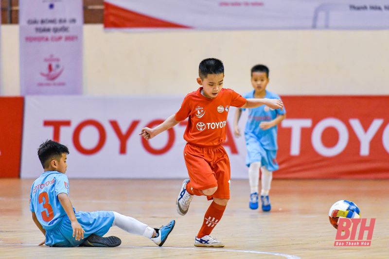 Chủ nhà Thanh Hóa thắng đậm trận ra quân giải Bóng đá U9 toàn quốc 2021