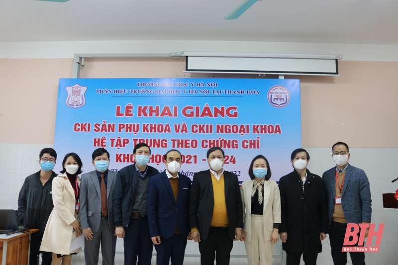 Trường Đại học Y Hà Nội khai giảng lớp chuyên khoa I, chuyên khoa II hệ tập trung theo chứng chỉ tại Thanh Hóa