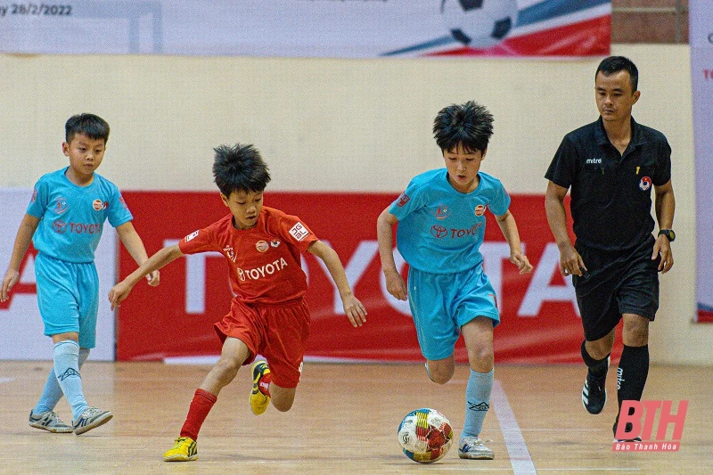 Việt Hùng Thanh Hóa chính thức giành vé vào tứ kết giải Bóng đá U9 toàn quốc 2021