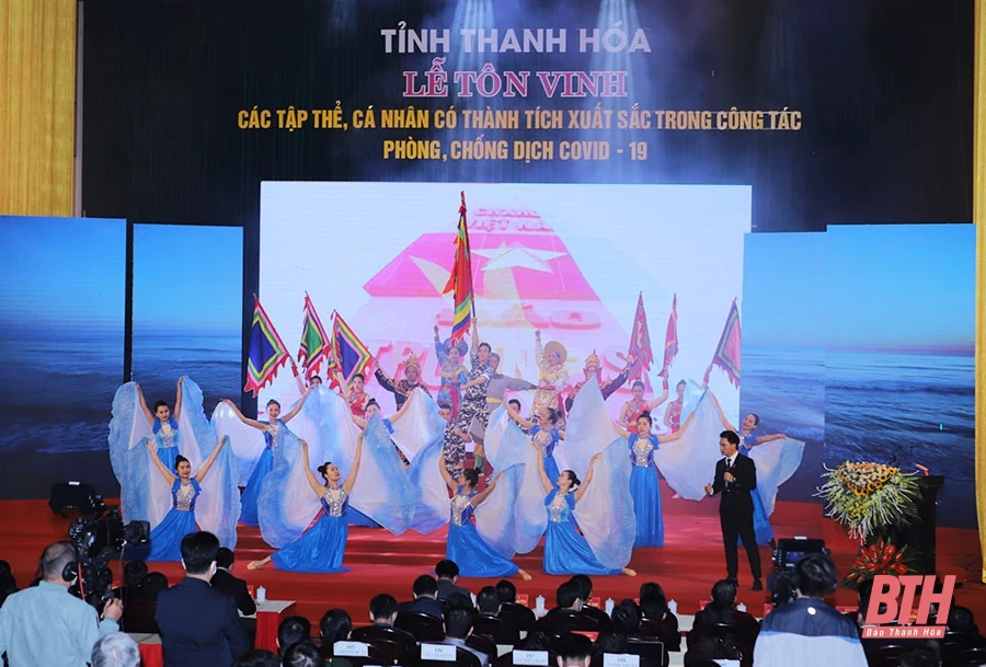 Thanh Hoá tôn vinh, khen thưởng các tập thể, cá nhân có thành tích xuất sắc trong công tác phòng, chống dịch COVID-19
