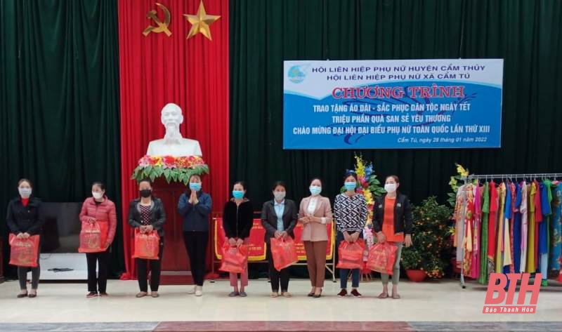 Các công trình thi đua chào mừng Đại hội đại biểu phụ nữ toàn quốc lần thứ XIII của Hội LHPN huyện Cẩm Thủy đều vượt chỉ tiêu đề ra