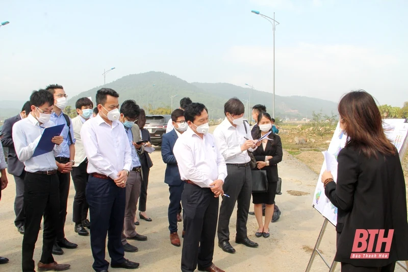 Doanh nghiệp Nhật Bản khảo sát thực địa, tìm hiểu cơ hội đầu tư tại Thanh Hóa