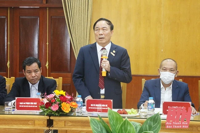 Ủy ban Xã hội của Quốc hội khảo sát việc thực hiện chính sách khám, chữa bệnh BHYT và phòng, chống dịch COVID-19 tại Thanh Hóa
