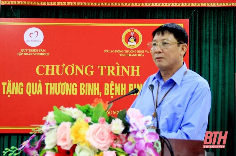 Quỹ Thiện Tâm - Tập đoàn VinGroup tặng quà cho thương, bệnh binh nặng