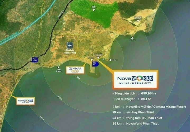Novaland Group công bố Dự án: Novaworld Mũi Né Marina City