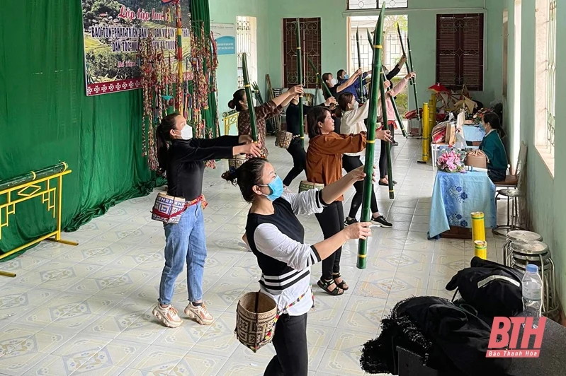 Bảo tồn, phát triển dân ca, dân vũ dân tộc Thái, dân tộc Mường tại Bá Thước