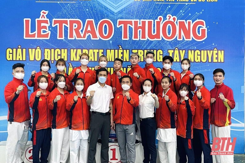 Thanh Hóa thi đấu thành công tại Giải Vô địch Karate Miền Trung - Tây Nguyên 2022