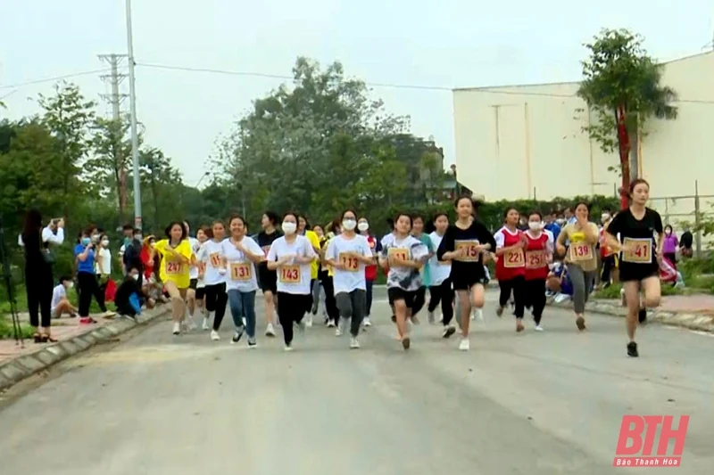 Huyên Đông Sơn phát động Ngày chạy Olympic vì sức khỏe toàn dân và giải Việt dã lần thứ XXVI - năm 2022