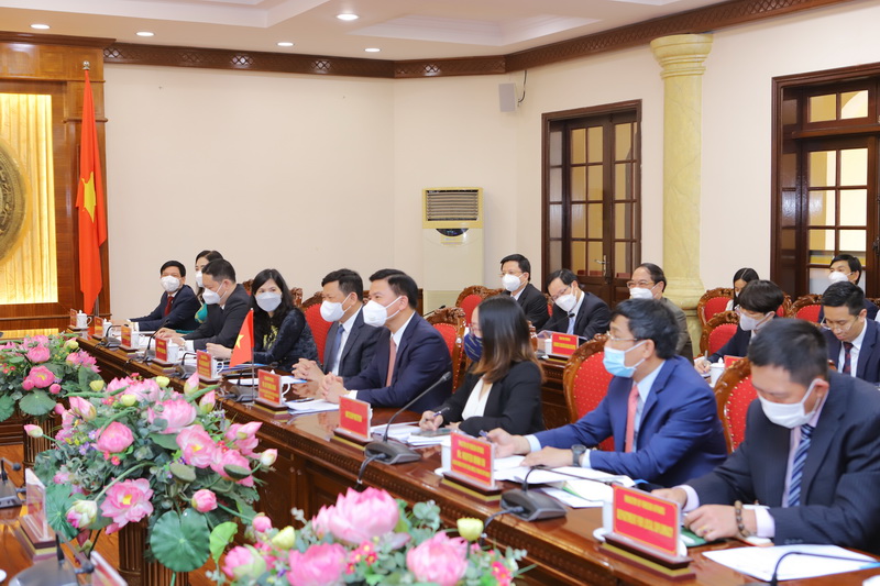Bí thư Tỉnh ủy Đỗ Trọng Hưng tiếp, làm việc với Đại sứ Hàn Quốc tại Việt Nam và Trưởng các cơ quan Đại diện của Hàn Quốc