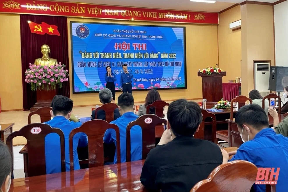 Hội thi “Đảng với thanh niên, thanh niên với Đảng”