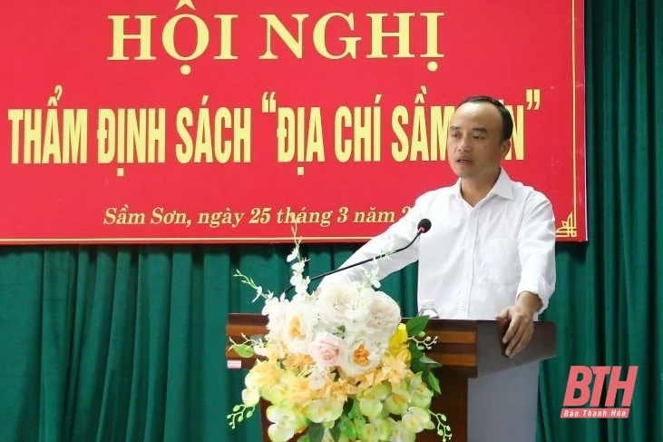 Thẩm định công trình “Địa chí thành phố Sầm Sơn”
