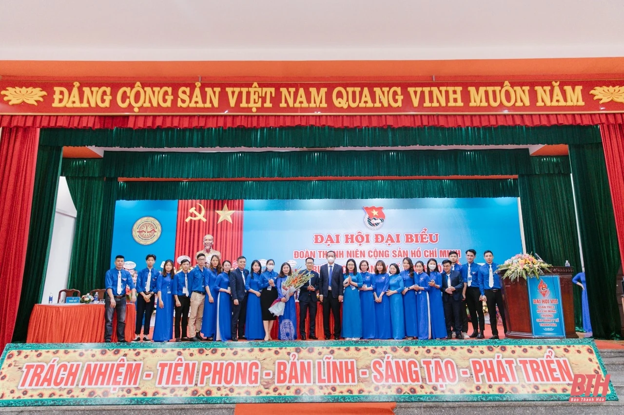 Đại hội Đại biểu Đoàn TNCS Hồ Chí Minh Trường Cao đẳng Y tế Thanh Hóa lần thứ VIII