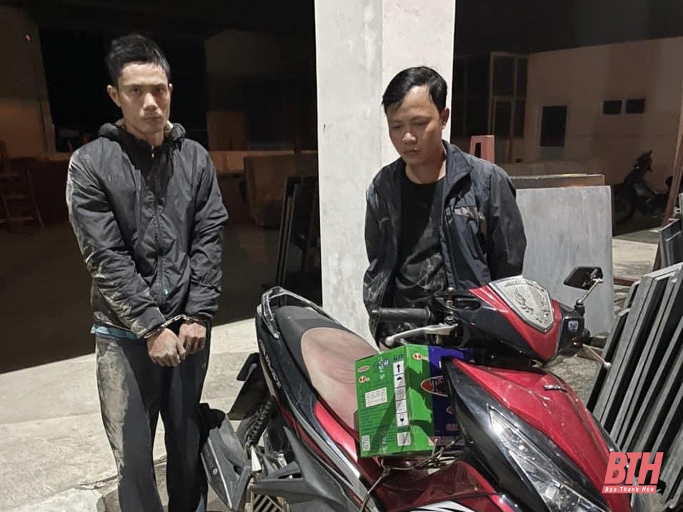 Công an xã Hoằng Quang bắt 3 đối tượng trộm cắp tài sản