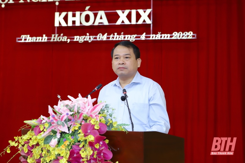 Hội nghị lần thứ mười ba, BCH Đảng bộ tỉnh Thanh Hóa khóa XIX: Đánh giá tình hình thực hiện nhiệm vụ quý I - năm 2022