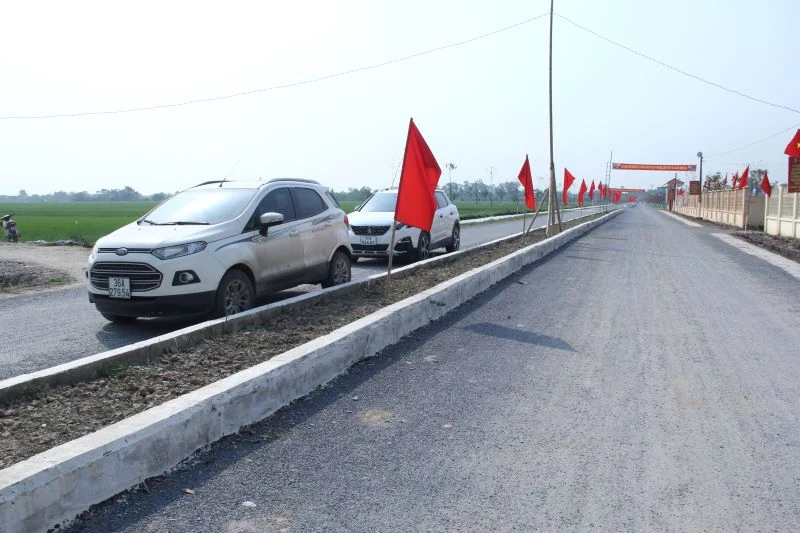 Thẩm định đạt chuẩn Nông thôn mới cho 3 xã cuối cùng của huyện Hậu Lộc