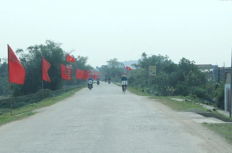 Thẩm định đạt chuẩn Nông thôn mới cho 3 xã cuối cùng của huyện Hậu Lộc