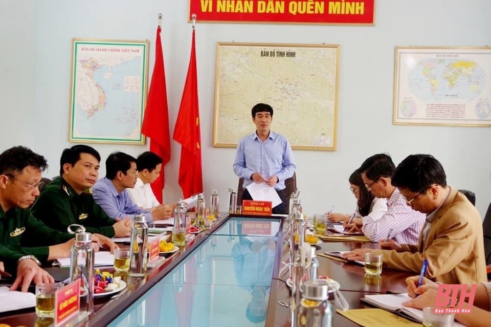 Trưởng ban Nội chính Tỉnh ủy Thanh Hoá giám sát việc lãnh đạo, chỉ đạo thực hiện nhiệm vụ chính trị, bảo vệ chủ quyền lãnh thổ, an ninh biên giới