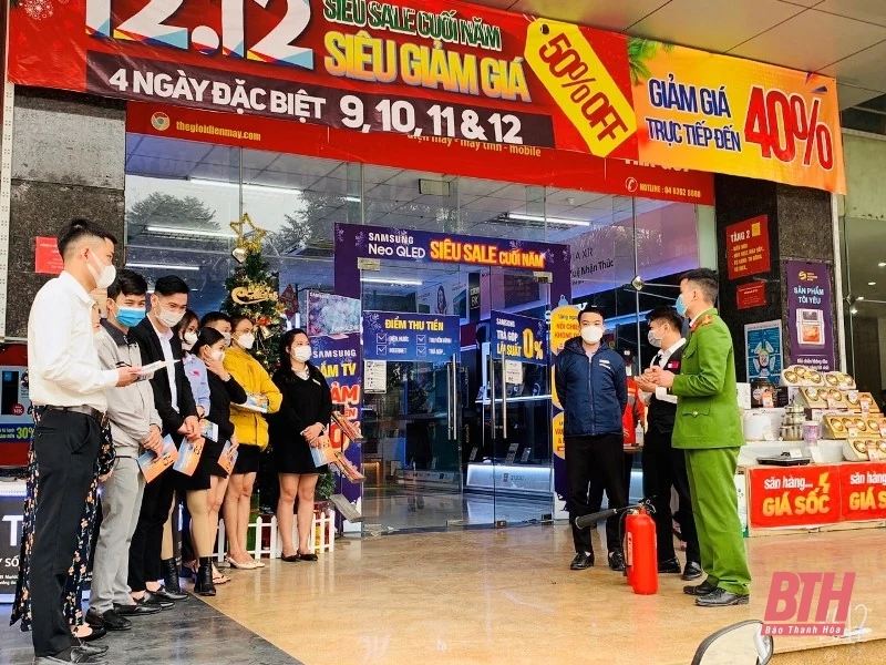 Toàn tỉnh có 38 chợ, siêu thị, trung tâm thương mại đạt chuẩn về P CCC