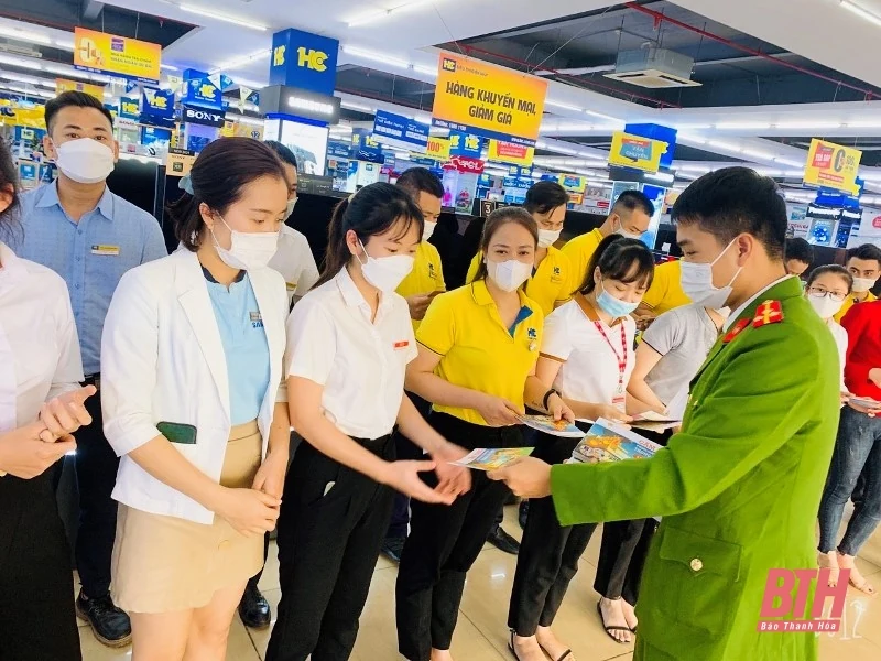 Toàn tỉnh có 38 chợ, siêu thị, trung tâm thương mại đạt chuẩn về P CCC