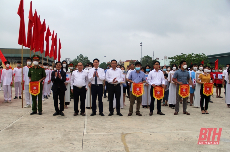 2.000 VĐV tranh tài tại Đại hội TDTT huyện Thạch Thành lần thứ IX