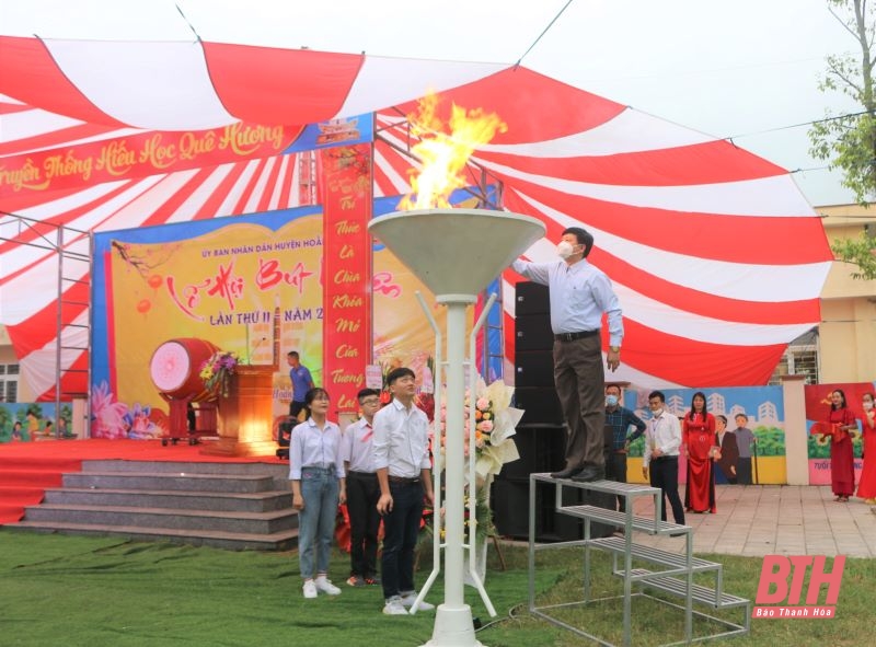 Huyện Hoằng Hóa khai mạc Lễ hội Bút Nghiên lần thứ II năm 2022