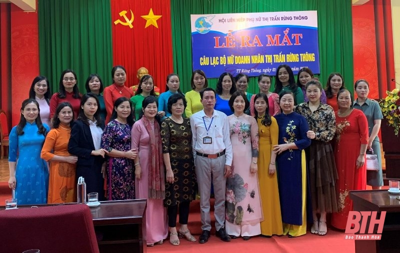 Ra mắt Câu lạc bộ Nữ doanh nhân thị trấn Rừng Thông