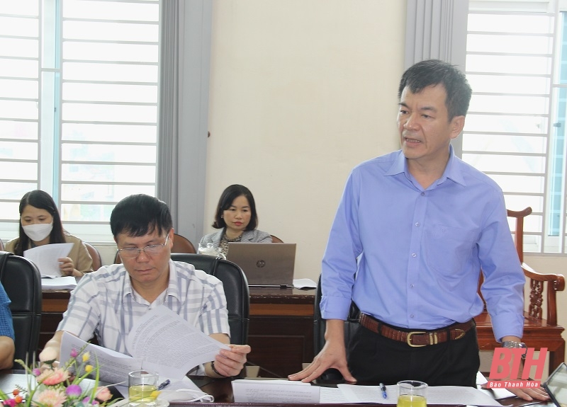 Thường trực HĐND tỉnh Thanh Hoá giám sát công tác cải cách hành chính tại Sở Tài nguyên và Môi trường