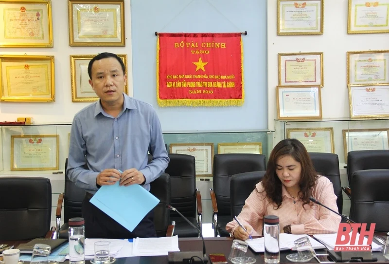 Thường trực HĐND tỉnh giám sát công tác cải cách hành chính tại Kho bạc Nhà nước tỉnh Thanh Hóa