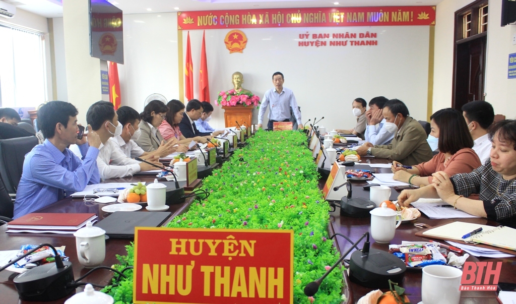 Thường trực HĐND tỉnh Thanh Hoá giám sát công tác cải cách hành chính tại huyện Như Thanh