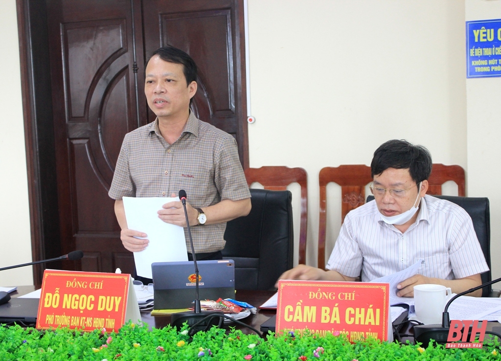 Thường trực HĐND tỉnh Thanh Hoá giám sát công tác cải cách hành chính tại huyện Như Thanh