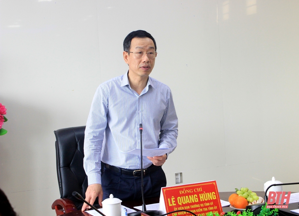 Thường trực HĐND tỉnh Thanh Hoá giám sát công tác cải cách hành chính tại huyện Như Thanh