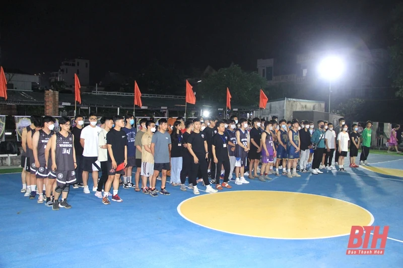 Khởi tranh Giải vô địch bóng rổ các trường THPT tỉnh Thanh Hóa 2022