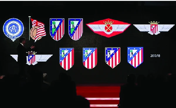 Điều thú vị về logo của Atletico Madrid