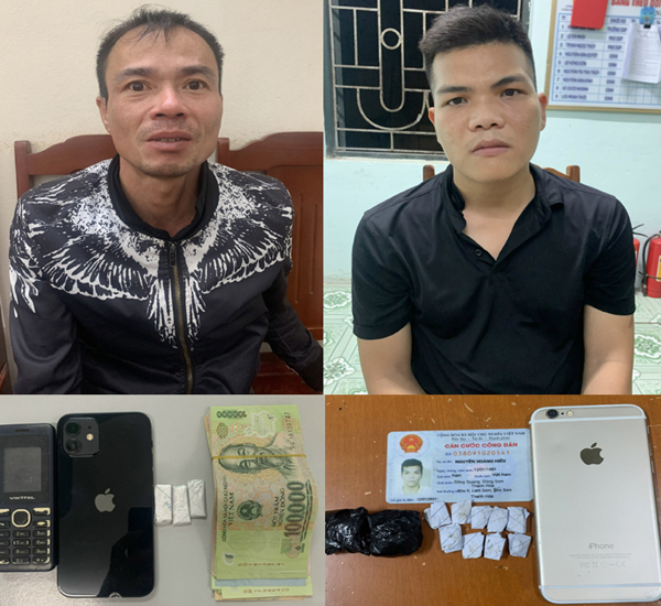 Công an thị xã Bỉm Sơn liên tiếp bắt giữ 2 đối tượng mua bán trái phép chất ma túy