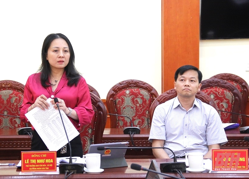 Thường trực HĐND tỉnh giám sát công tác cải cách hành chính tại thị xã Nghi Sơn