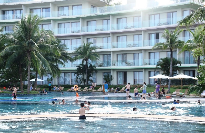 Hệ thống khách sạn và villa tại FLC Sầm Sơn hoạt động “hết công suất” dịp nghỉ lễ