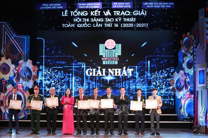 Thanh Hóa có công trình đoạt giải Nhất tại Hội thi Sáng tạo kỹ thuật toàn quốc lần thứ 16