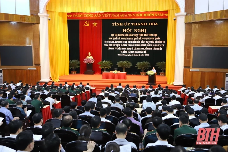 Học tập, nghiên cứu, quán triệt, triển khai thực hiện các nghị quyết, kết luận, hướng dẫn, quy định, kế hoạch về công tác quy hoạch cán bộ