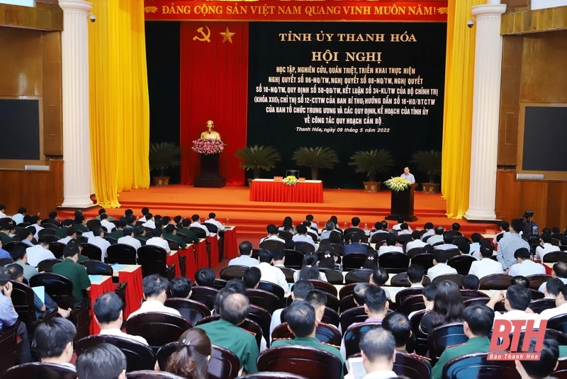 Học tập, nghiên cứu, quán triệt, triển khai thực hiện các nghị quyết, kết luận, hướng dẫn, quy định, kế hoạch về công tác quy hoạch cán bộ