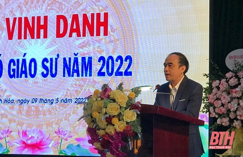 Ngành Y tế Thanh Hóa có Phó Giáo sư đầu tiên