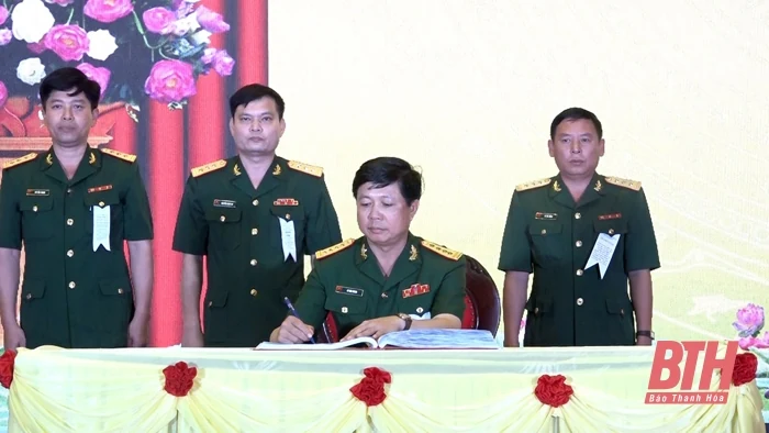 Bộ CHQS tỉnh Thanh Hóa phát động thi đua cao điểm kỷ niệm 75 năm Ngày Thương binh - Liệt sỹ
