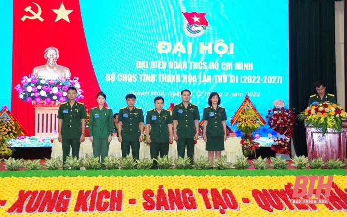 Đại hội Đại biểu Đoàn TNCS Hồ Chí Minh Bộ CHQS tỉnh lần thứ XII