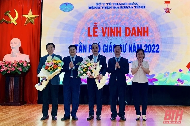 Ngành Y tế Thanh Hóa có Phó Giáo sư đầu tiên