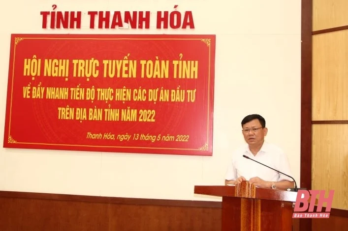 Chủ tịch UBND tỉnh Đỗ Minh Tuấn chỉ đạo tháo gỡ vướng mắc, đẩy nhanh tiến độ và giải ngân vốn các dự án đầu tư công