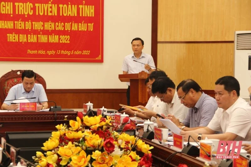 Chủ tịch UBND tỉnh Đỗ Minh Tuấn chỉ đạo tháo gỡ vướng mắc, đẩy nhanh tiến độ và giải ngân vốn các dự án đầu tư công
