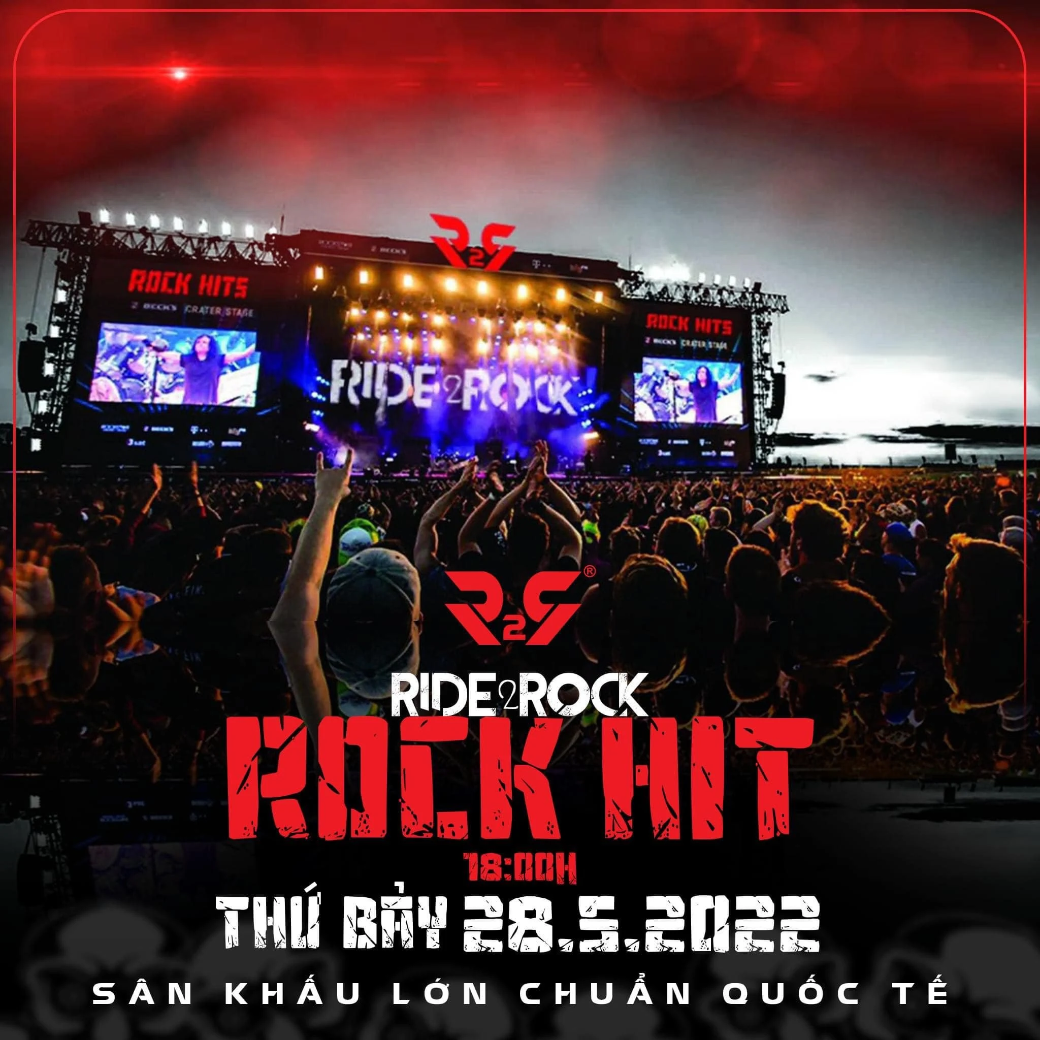 Cùng chờ đón Ride2Rock - Rock Hit 2022: Nơi cảm xúc trỗi dậy