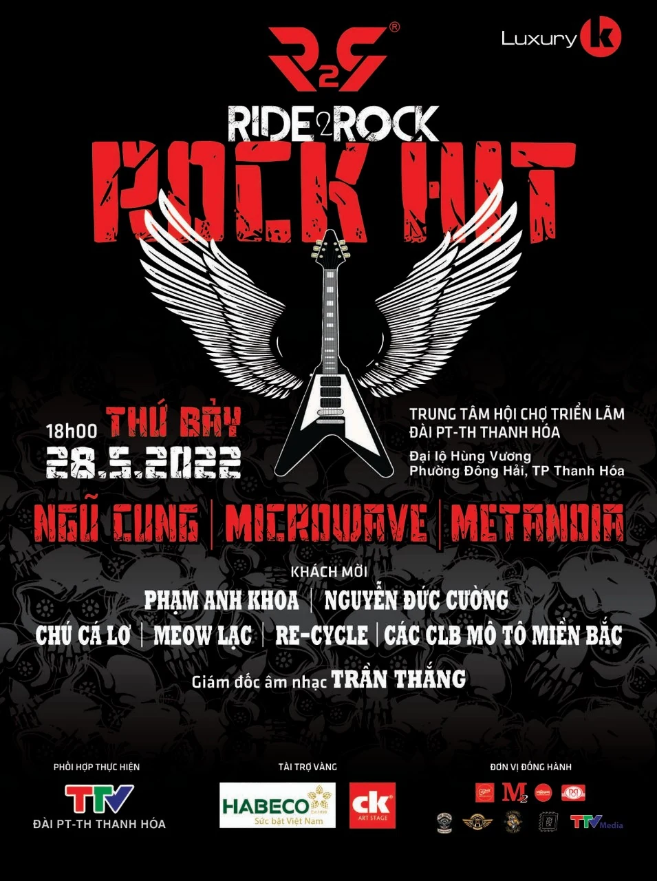 Cùng chờ đón Ride2Rock - Rock Hit 2022: Nơi cảm xúc trỗi dậy