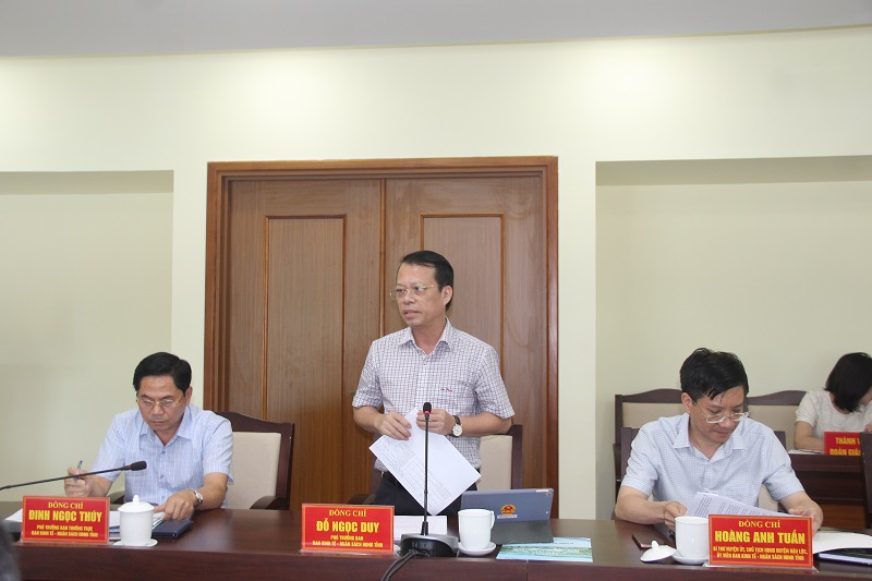Ban Kinh tế - Ngân sách HĐND tỉnh giám sát tại TP Thanh Hóa