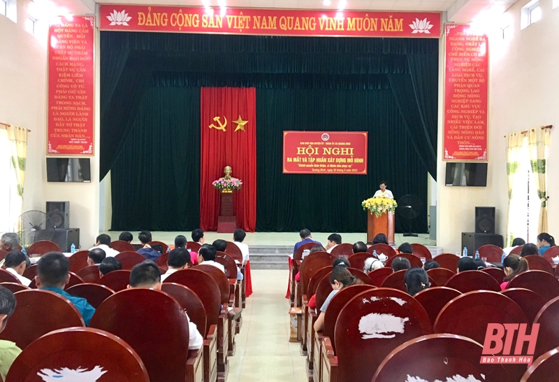 Ra mắt mô hình điểm “Chính quyền thân thiện, vì Nhân dân phục vụ” tại xã Quảng Bình