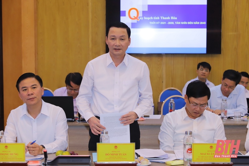 Thông qua Quy hoạch tỉnh Thanh Hóa giai đoạn 2021-2030, tầm nhìn đến năm 2045